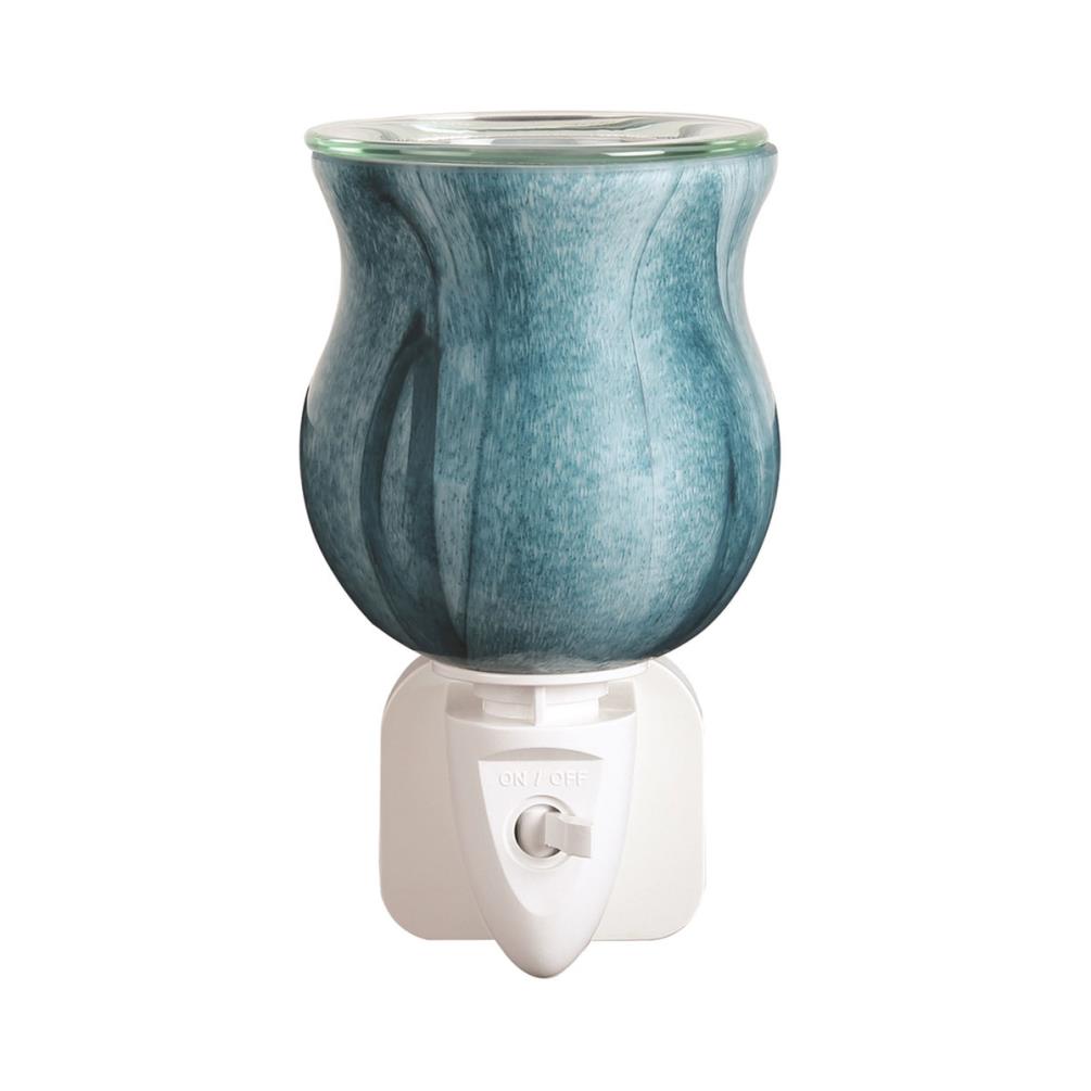 Aroma Teal Swirl Plug In Wax Melt Warmer £13.04